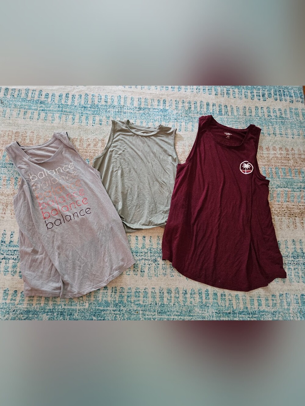 + Burgundy Muscle Tank Top - Women's Sleeveless Shirt